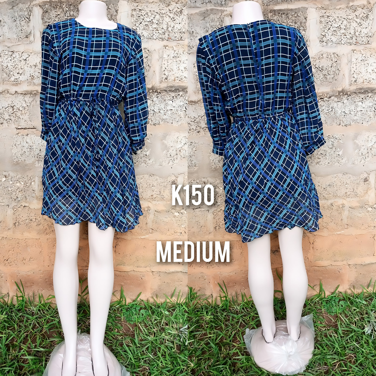 Robe bleu