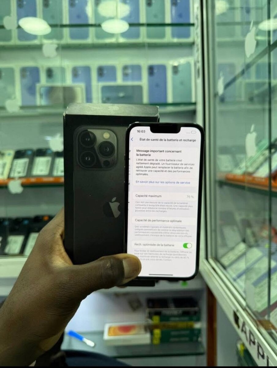 iPhone 13 Pro Max 128 Go Noir