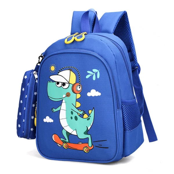 Sac à dos enfant motif dinosaure