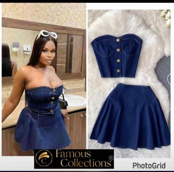 2 set skirt and top