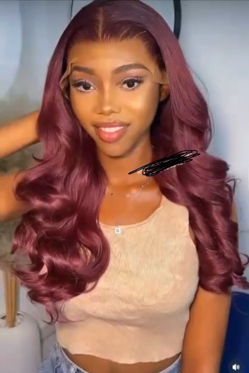 Straight hair