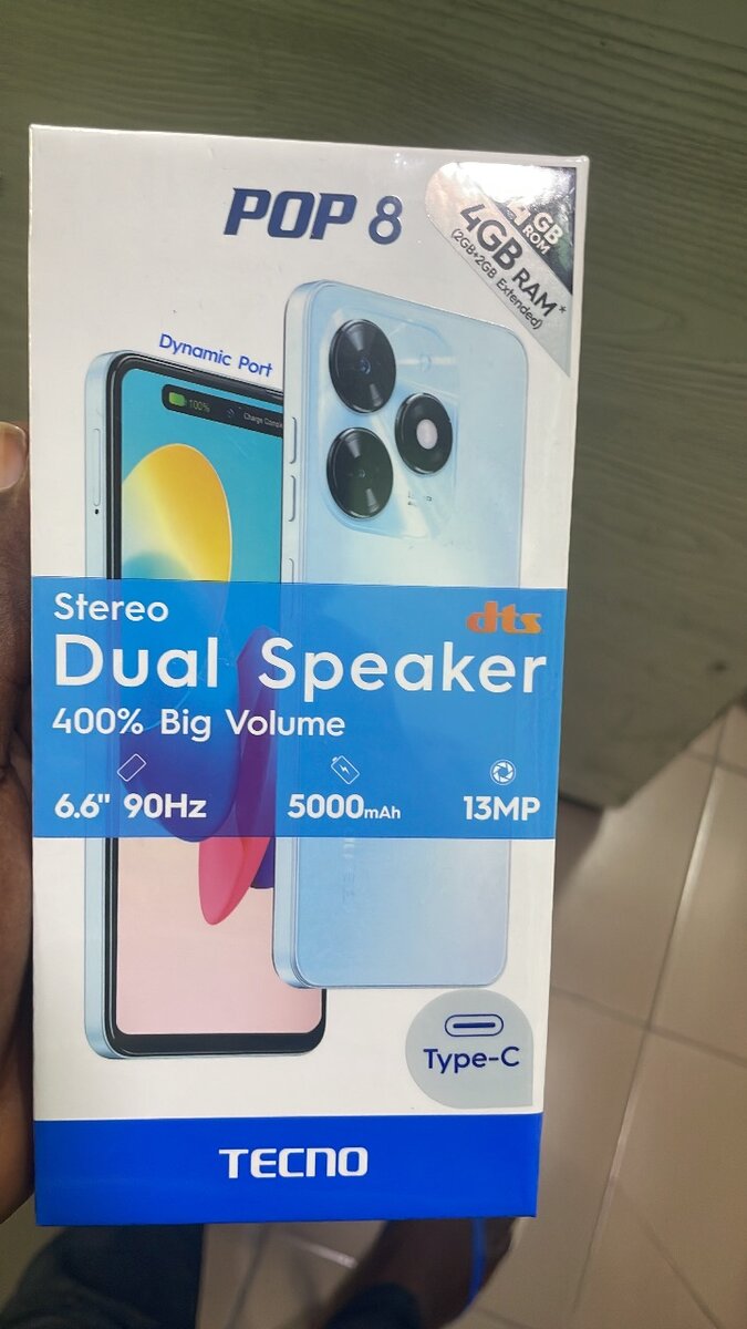 Tecno pop8