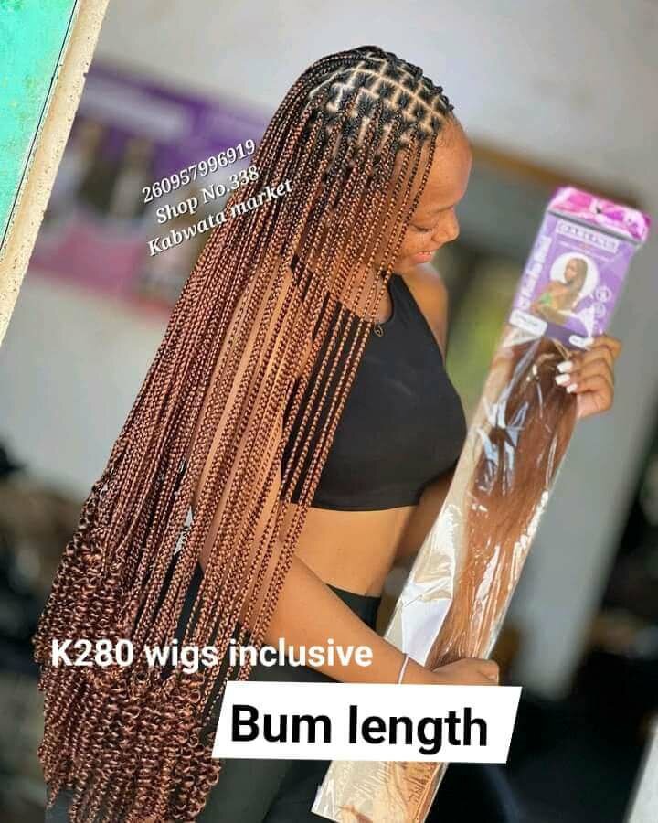 Knotless braids