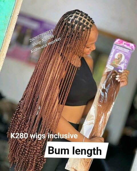 Knotless braids