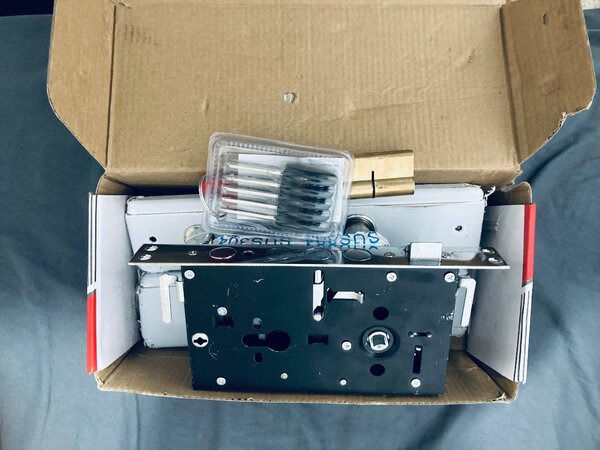 Security door lock