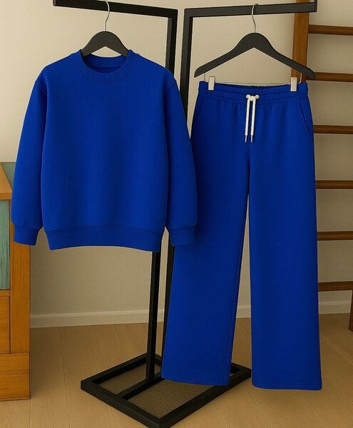 Ensemble survêtement bleu unisexe