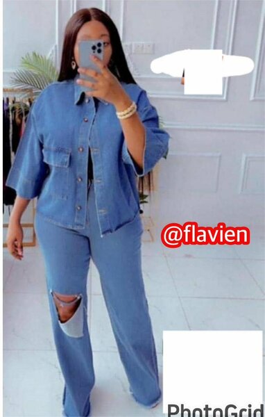 Chic ensemble jeans