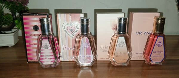 Fragrance world 50 mls perfumes
