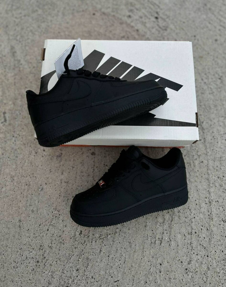 Baskets noires Nike Air
