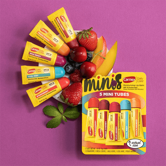 Carmex Baume à lèvres fruités