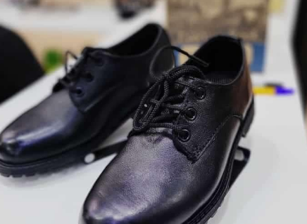 black shoes