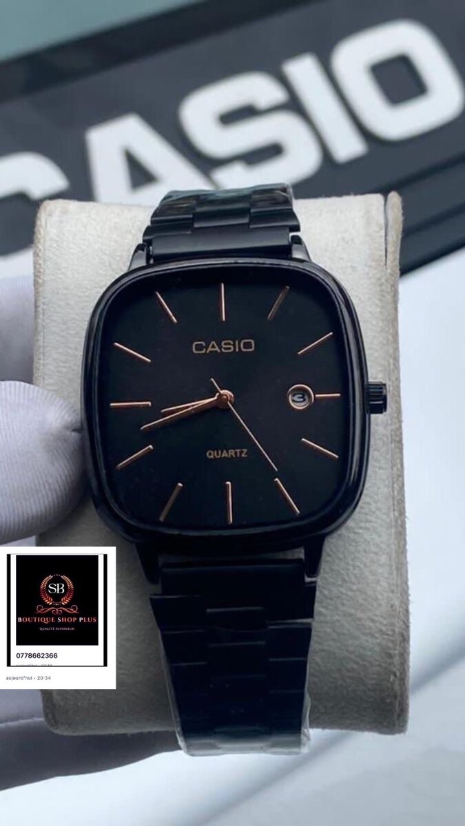 Montre Casio authentique avec