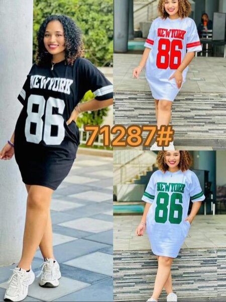 Robe tee-shirt
