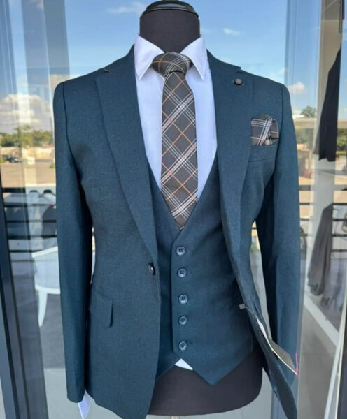 Green 3 piece