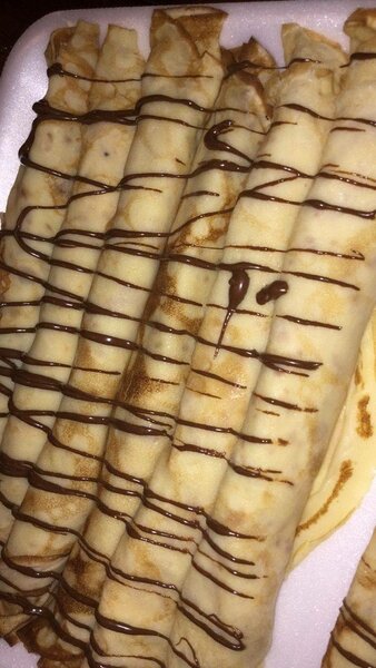 Crêpes au chocolat 5 pcs