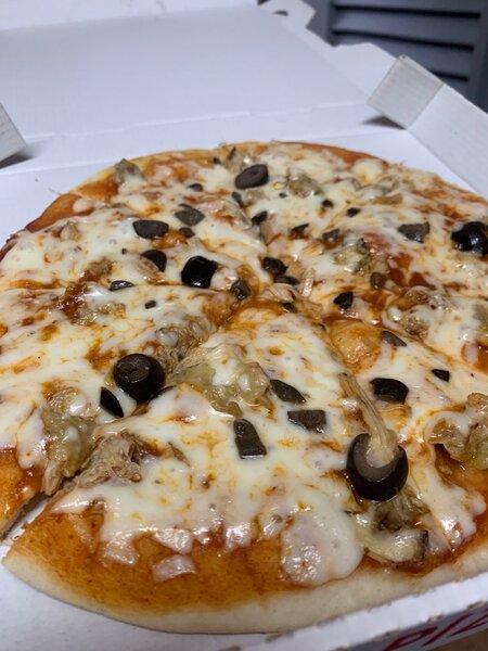 PIZZA AU POULET