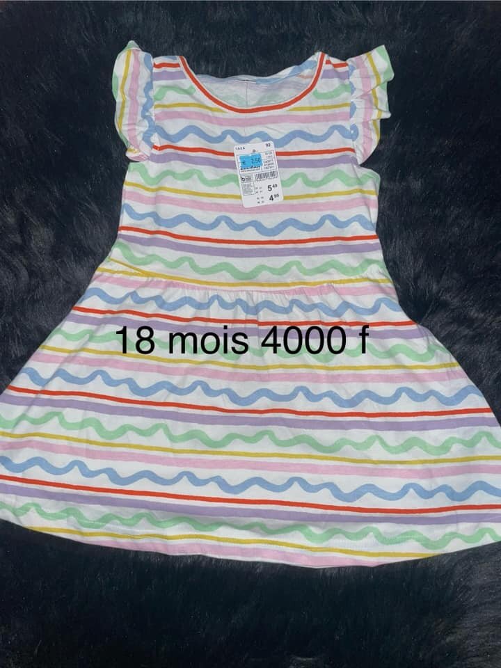 Robe rayée