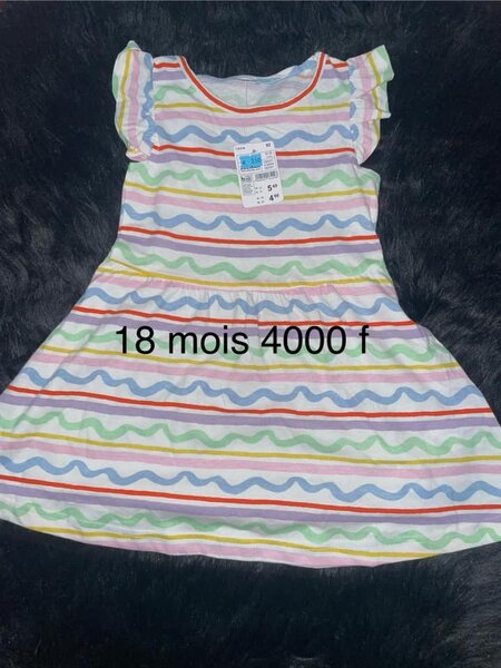Robe rayée
