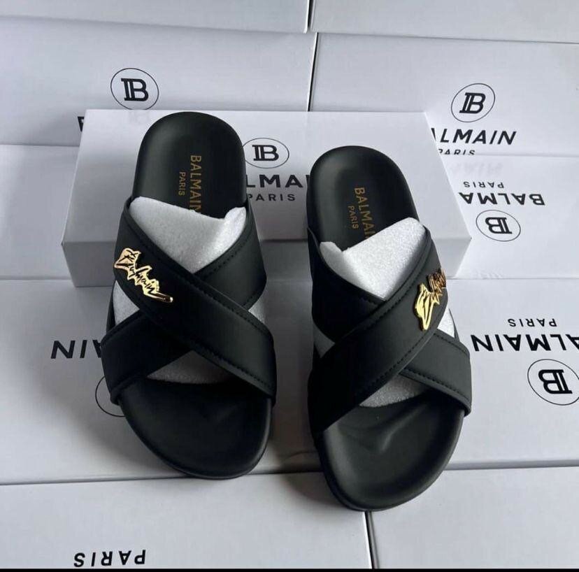Mens designer slippers