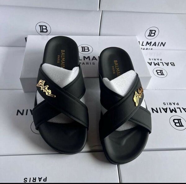 Mens designer slippers