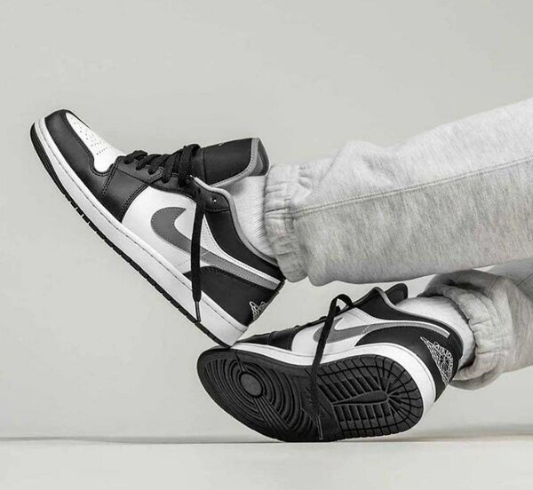 Baskets Air Jordan Noir Blanc
