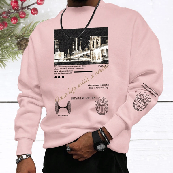 Sweatshirt graphique tendance