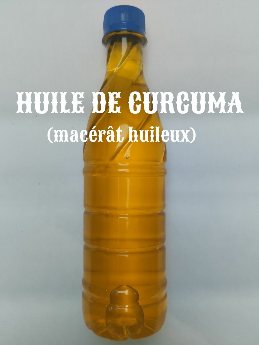 HUILE DE CURCUMA (macérât huileux)