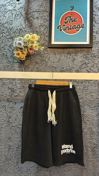 Men black short