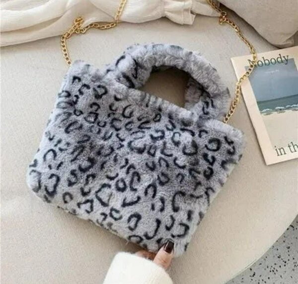 Fluffy Fur Handbags