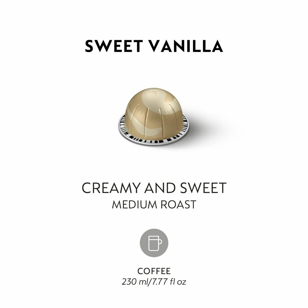 Nespresso Vertuo Sweet Vanilla