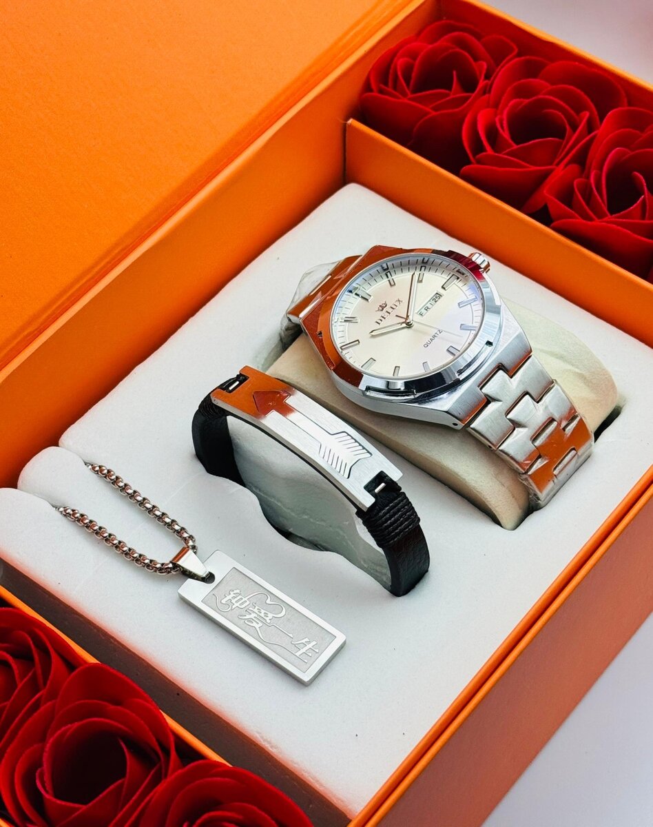 Ensemble Montre Homme Élégant