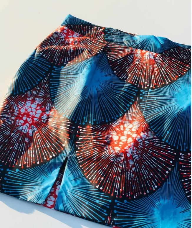 Flared shorts