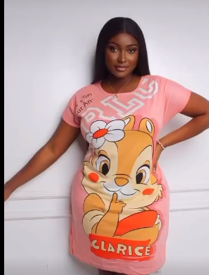 Chipmunk mini-dress