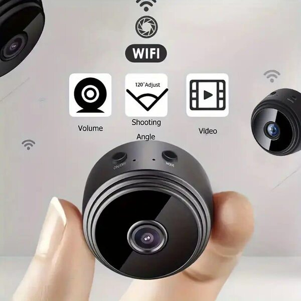 Mini Caméra de surveillance, caméra de sécurité domestique i