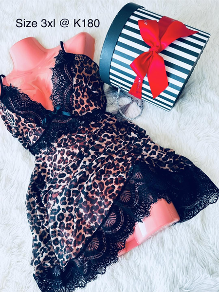 Lingerie beige noir