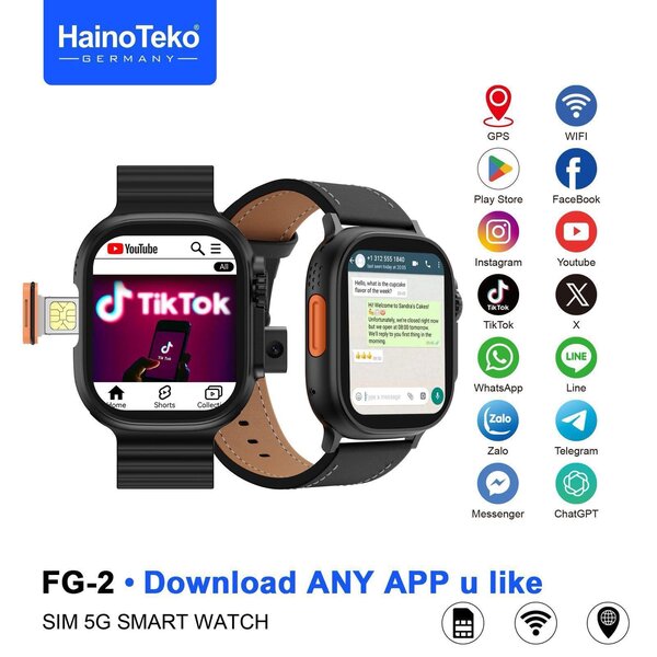 Montre Connectée SIM 5G GPS