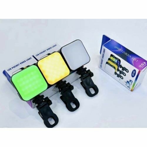 Éclairage LED de poche vidéo
