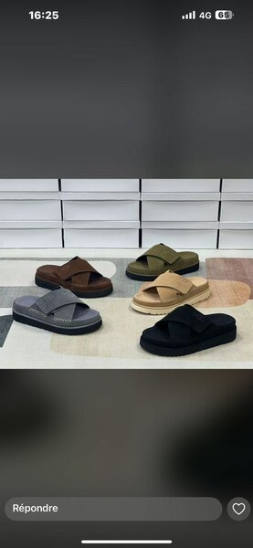 Sandales confortables pour hommes
