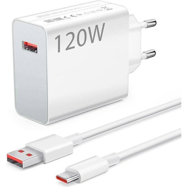 Chargeur TURBO Compatible Type C Pour Xiaomi/Redmi/samsung/h