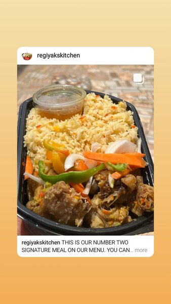 Peppered Rice With Peppered Chicken