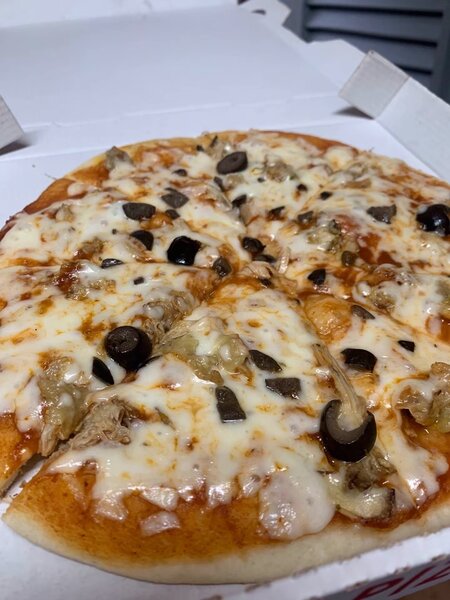 PIZZA AU POULET