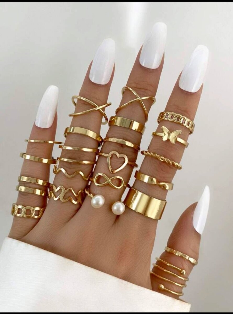 Ensemble bague femme