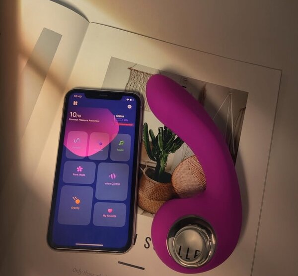 Vibromasseur intelligent Bluetooth