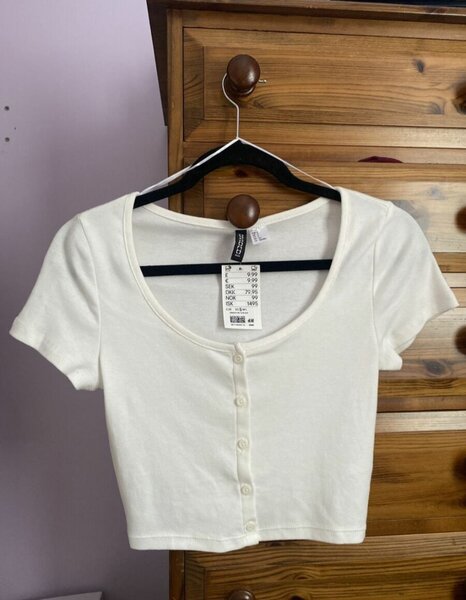 Divided Crop Top