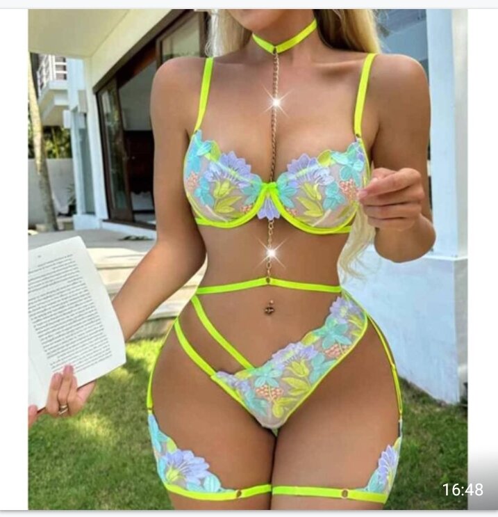 Ensemble sexy de lingerie féminine