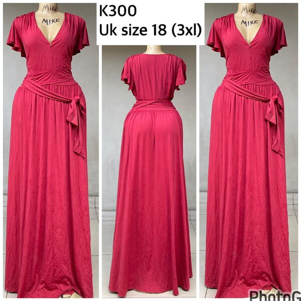 red dress
