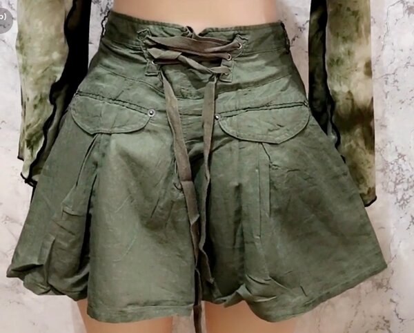 Skirt sold left with the top