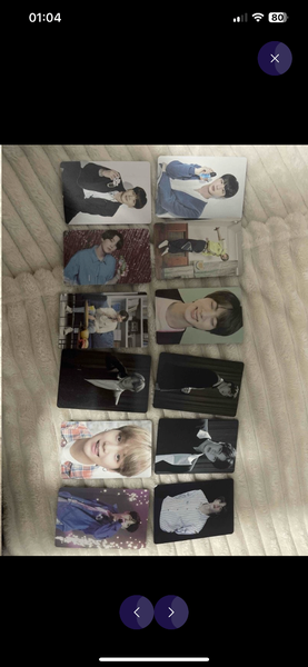 Photo carte BTS