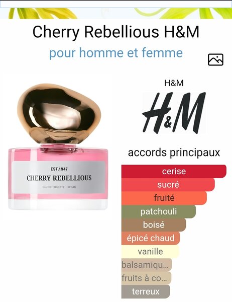 Parfum cherry rebellious H&M
