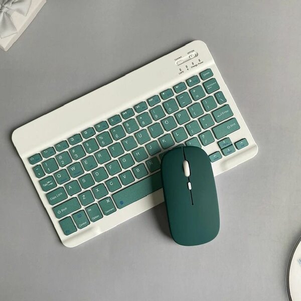 Bluetooth keyboard with mouse combo